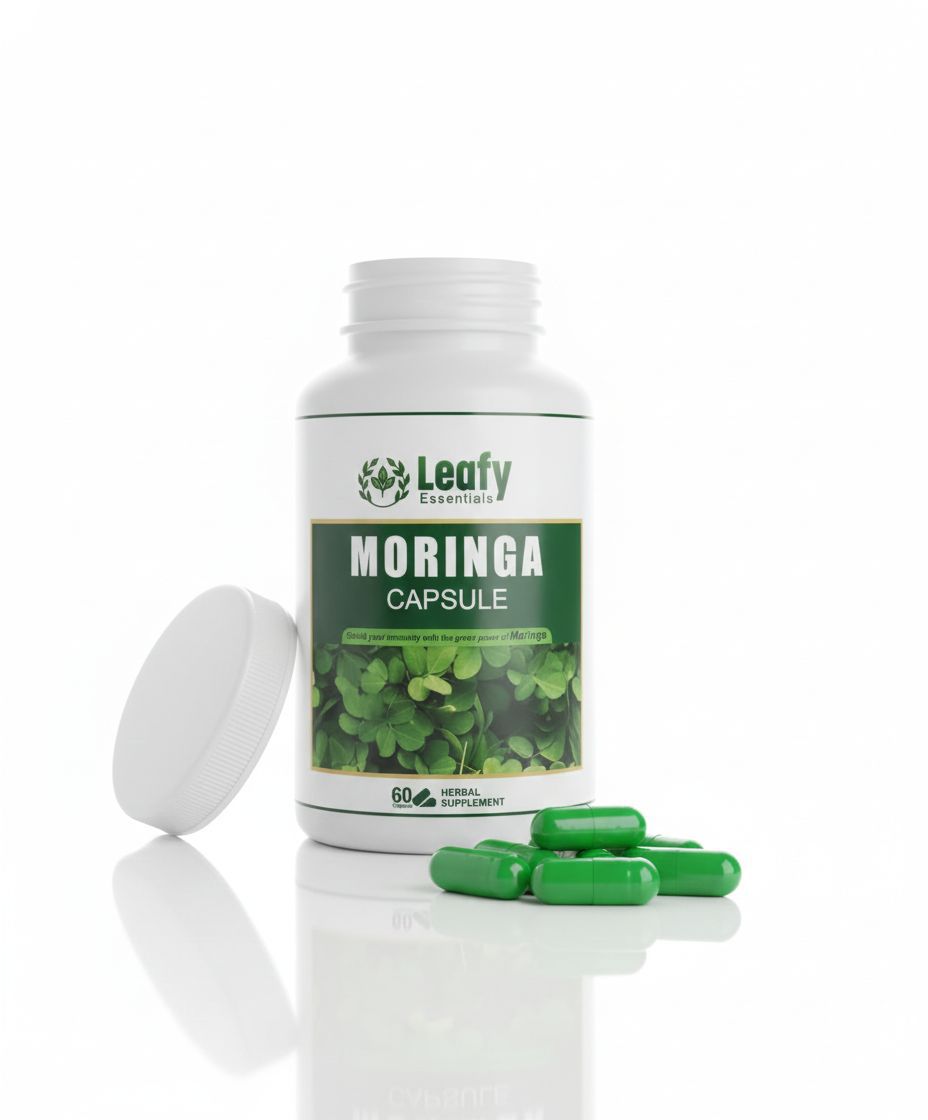 MORINGA CAPSULES Pack of 60 Capsules | Natural Superfood Supplement
