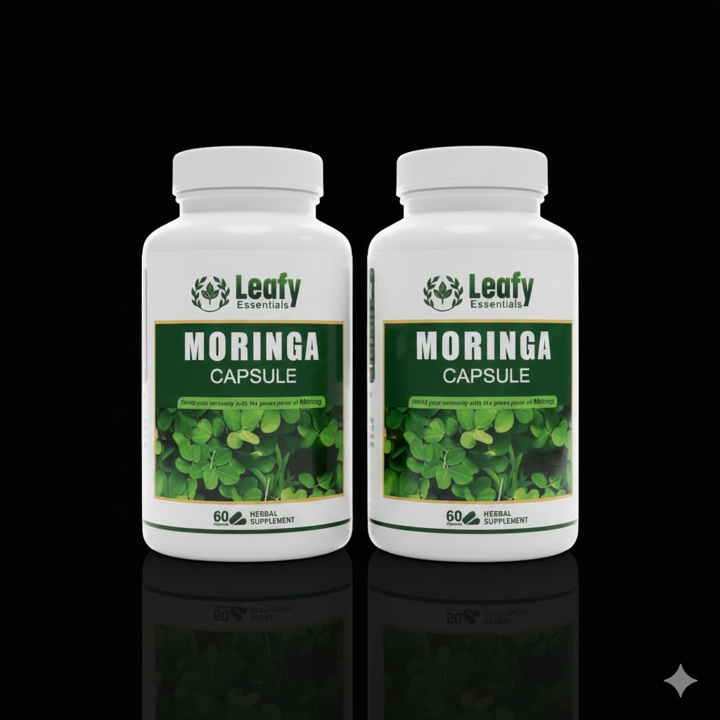 MORINGA CAPSULES Pack of 60 Capsules | Natural Superfood Supplement