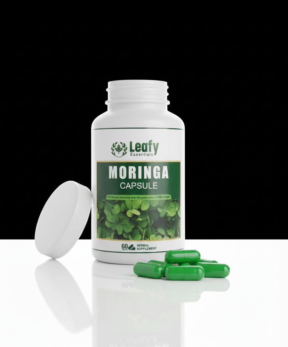MORINGA CAPSULES Pack of 60 Capsules | Natural Superfood Supplement