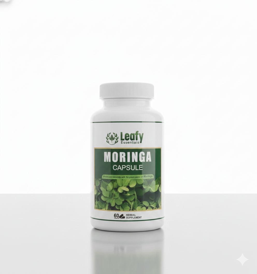 MORINGA CAPSULES Pack of 60 Capsules | Natural Superfood Supplement