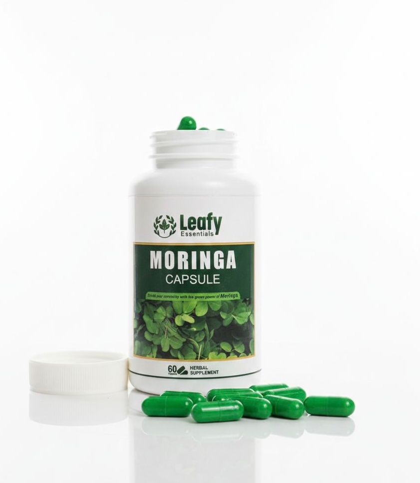 MORINGA CAPSULES Pack of 60 Capsules | Natural Superfood Supplement