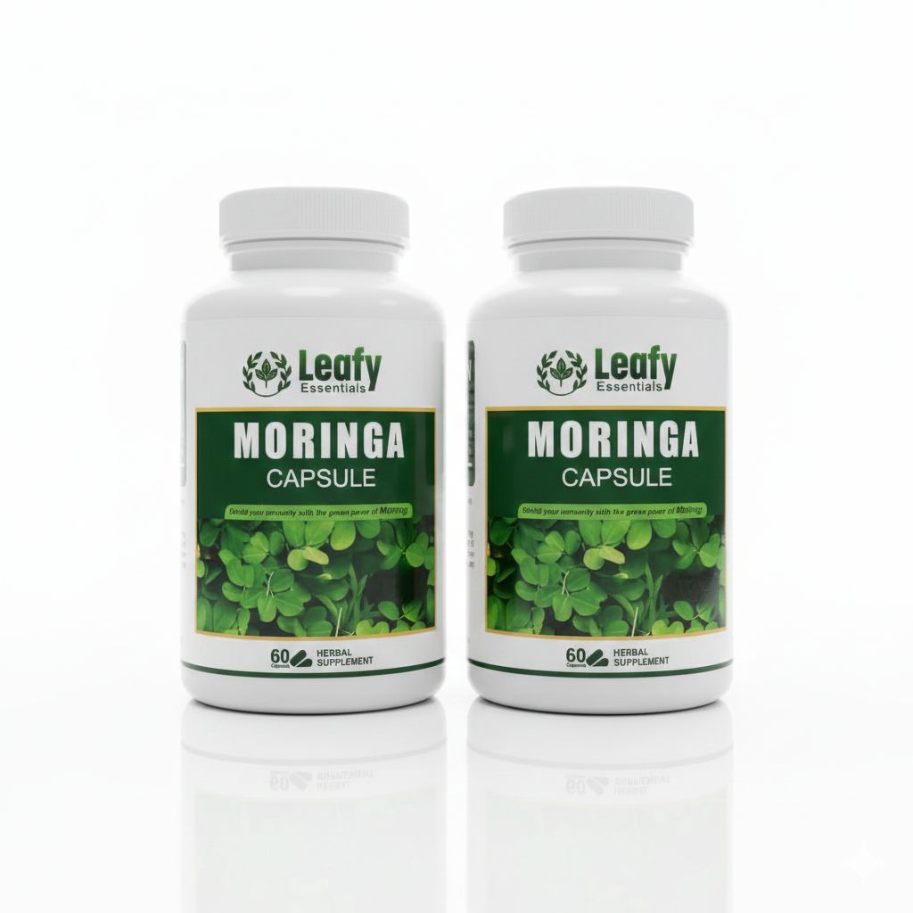 MORINGA CAPSULES Pack of 60 Capsules | Natural Superfood Supplement