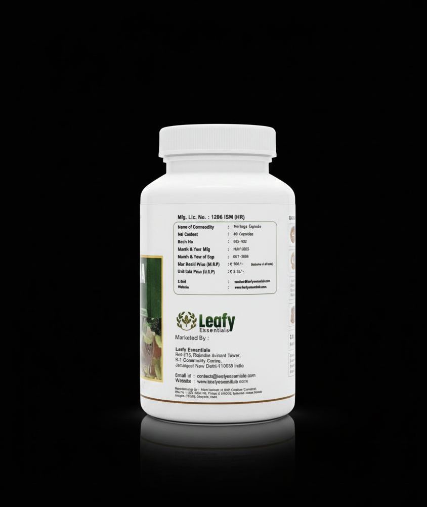 MORINGA CAPSULES Pack of 60 Capsules | Natural Superfood Supplement