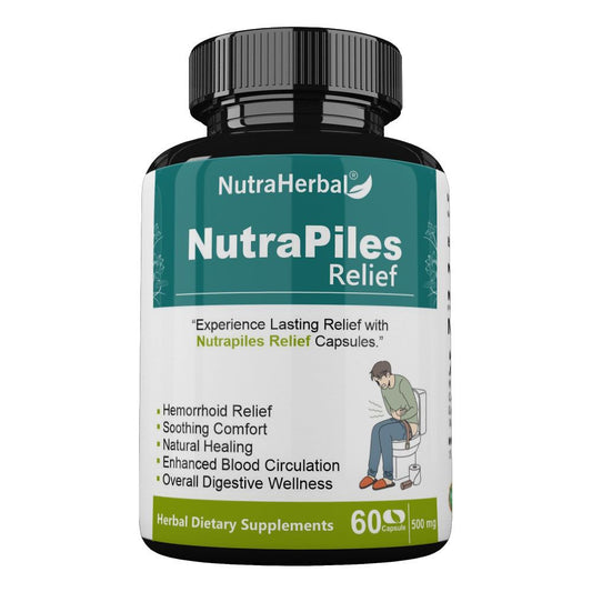 PILES RELIEF CAPSULES Pack of 60 Capsules | Herbal Support for Piles & Digestive Comfort