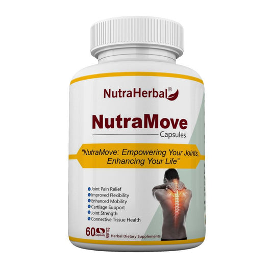 NUTRA MOVE CAPSULES Pack of 60 Capsules | Advanced Joint Support & Mobility Formula